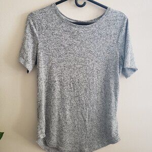 Old Navy Oversized Luxe Gray Knit Top Small